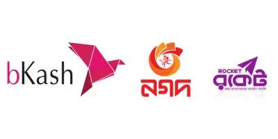 bKash, Nagad, and Rocket