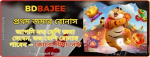 BDBAJEE প্রথম ডিপোজিট বোনাস | BD BAJEE - আপনার প্রথম জমার পুরস্কার